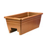 Deck Rail Planter Terra Cotta 12 in. x 24 in. x 9 in.