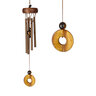 Wind Chime Precious Stones Collection Tigers Eye 12 in.
