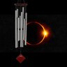 Wind Chime Chimes of the Eclipse Silver 40 in.