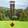 Wind Chime Chimes of Polaris Bronze 22 in.