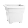 Pot Countryside Tub Planter Square White 14 in.