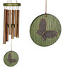 Wind Chime Habitats Series Butterfly Green 17 in.