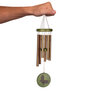Wind Chime Habitats Series Butterfly Green 17 in.