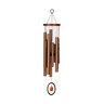 Wind Chime Crystal Silence Bronze 21 in.