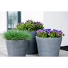 Pot Bucket S Gray 19.69 in. x 15-3/4 in.