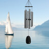 Wind Chime Bells of Paradise Antique Silver 32 in.