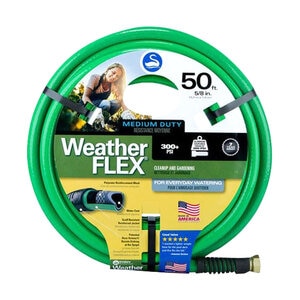 Swan Weatherflex Medium Duty Garden Hose 5/8 in. x 50 ft.