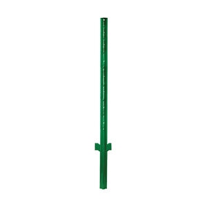 Metal Fence Post Heavy Duty Green 5 ft.
