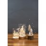 Decorative Wood & Metal Deer Tree w/LED 3-1/4 in. x 6-1/2 in. x 10-1/2 in.