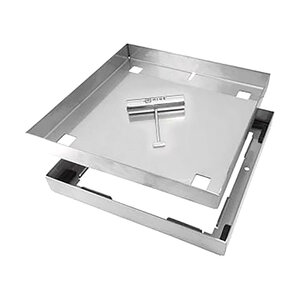 HIDE Skimmer Lid 12 in.x 12 in. for Inlay 5/8 in. to 7/8 in.