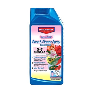 BioAdvanced All-in-One Rose & Flower Spray Concentrate Insecticide 32 oz. Bottle