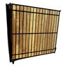 Classic RV Gate Black 144 in. x 68 in.