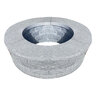 Blue Mist Granite Fire Pit Kit 48 in. Round 4 Tier with Cap