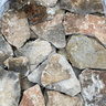 Sawn Thin Veneer Weathered Fieldstone Mosaic Flats