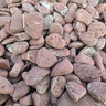 Palletized Red Marble Pebbles 1 - 2 in. 