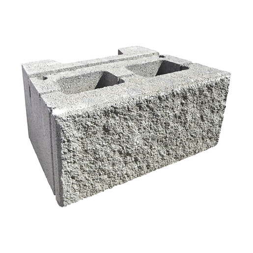 General Shale Versa-Lok Square Foot Wall Block Gray 18 in. x 12 in