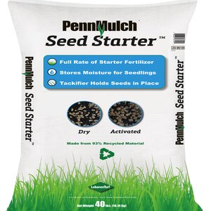 Lebanon Penn Mulch Seed Starter Hydromulch Pellets with Tack and 1-2-0.5 Fertilizer 40 lb. Bag