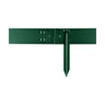 Colmet QuickLock Steel Landscape Edging Green 14 gauge x 4 in. x 8 ft.