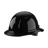 Vented 6pt Black Hard Hat