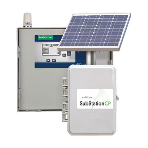 Remote Master Valve and Flow Sensor Substation In Ip - 68 Ruggedized Enclosure With Direct 24Vac Power and Verizon Cellular Communication