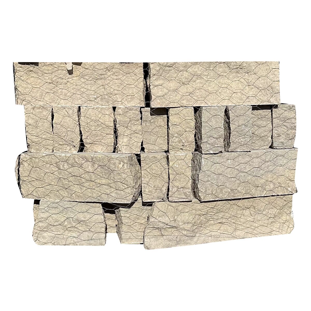Building Stone Chapel Buff Marble (4 in. Chopped) Sawn 8 in. Thick ...