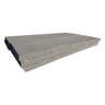 Tread Black Sandstone Thermal Rockface 1 Long Side 2 in. x 14 in. x 48 in.