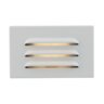 WAC Landscape Step 12V louver 5-in. Alum
