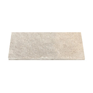 Tread Indiana Limestone Full Color Rockface 1 Long 2 in. x 14 in. x 37 in.
