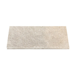 Tread Indiana Limestone Full Color Rockface 1 Long 2 in. x 18 in. x 49 in.