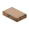 Keystone Rectangle Cap 3 in. x 13-1/2 in. x 18 in. Walnut Blend (48 pc./pallet)