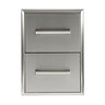 Coyote 16 in. Double Drawer Cabinet