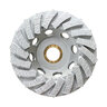 Ox Ultimate Spiral Cup Wheel | Diameter: 4 in. / 100mm | 18 Segments | Bore: 7/8 in.- 5/8 in. / 22mm - 15mm