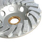Ox Ultimate Spiral Cup Wheel | Diameter: 4 in. / 100mm | 18 Segments | Bore: 7/8 in.- 5/8 in. / 22mm - 15mm