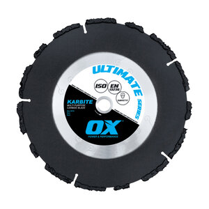 Ox Ultimate Multi Purpose Carbide Blade | Diameter: 4.5 in. / 114mm | Bore: 7/8 in. - 5/8 in. / 22mm - 15mm