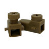 NewLite Q-LOC Direct Burial Wire Connector 50 Pack - Brown Plastic Housing, Q-Loc Series