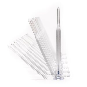  Plastic Bird Spikes - 50 ft L x 3 in W - Clear 