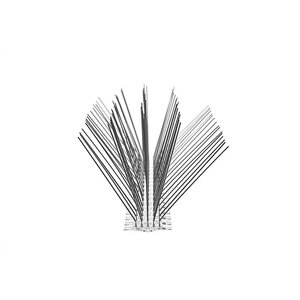  Stainless Steel Bird Spikes - 50 ft L x 8 in W x 4.75 in H 