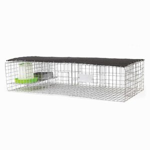  Pigeon Trap with Shade, Food & Water 35 in  x 16 in  x 8 in  