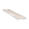 Ledger Panel Ivory Travertine Flat 6 in. x 24 in.