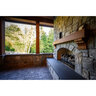 Sawn Thin Veneer Rocky Mountain Granite Squares and Rectangle Flats (150 sq. ft./pallet)