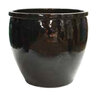 Belly Pot Black Small 8-3/4 in. x 7-3/4 in.
