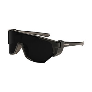 Bomber Jager Bomb Safety Glasses Polarized Smoke Lens Matte Black Frame