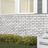 Sunset Stone Tumbled Edge Thin Brick Flats 2.25 in. x 7.5 in. x 3/4 in. Storm Cloud (9.14 sq. ft./box)