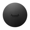 Burly Round Comfort II 32 in. Fire Pit Insert Matte Black (Lid Included)