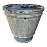 Pottery Rolled Rim Glazed Tiger Skin Size C 16 in. x 17 in. (4/set)