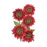 Sunflower Rouge Royale Hybrid Flower Seed 20 Seed/Bag