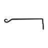 Straight Hook Black 15 in.