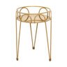Gilded Plant Stand Brass 15 in.