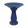 Sunflower Birdbath Blue 16 in. x 20.5 in.