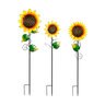 Sunflower Garden Metal Stake